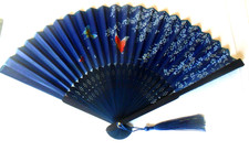 Lovely Blue patterned  Silk