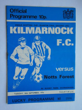 Kilmarnock v Nottingham Forest