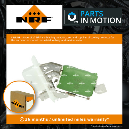 Heater blower resistor fits - /,