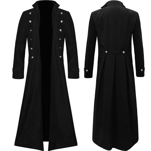 Steampunk retro trench coat - steampunk,