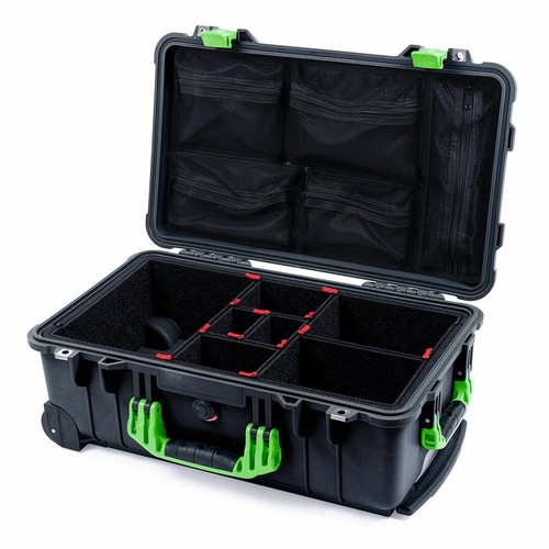 Black lime green - &,