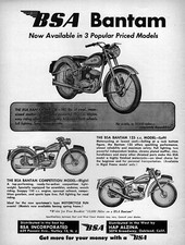 1955 BSA Bantam Major &