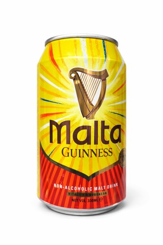 Malta guinness can - can, drink
