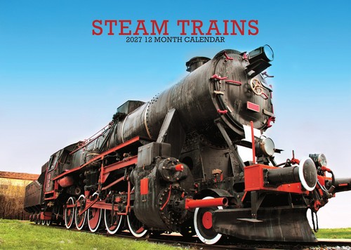 Steam trains 2027 calendars - trains,