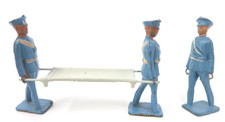 CRESCENT TOYS LEAD ST JOHNS AMBULANCE STRETCHER PARTY