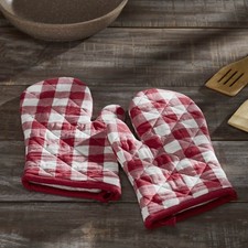Annie buffalo check red - red, oven