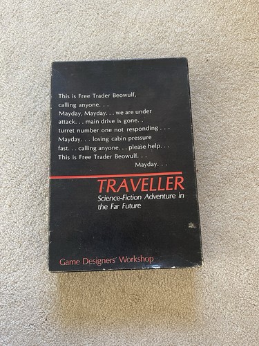 Vintage traveller rpg game - traveller,