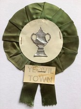 Yeovil Town Vintage FA Cup Football Rosette