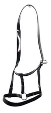 Horse Under Halter Black PVC