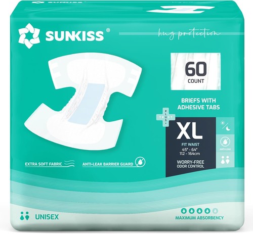 Sunkiss adult nappies with - sunkiss,