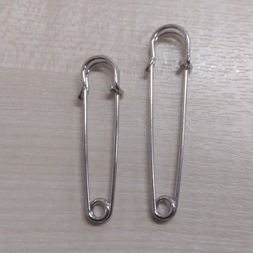Kilt pins nickel - nickel, plated