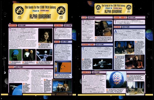 Alpha quadrant card - alpha,