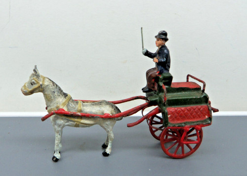 Vintage horse and trap - horse,