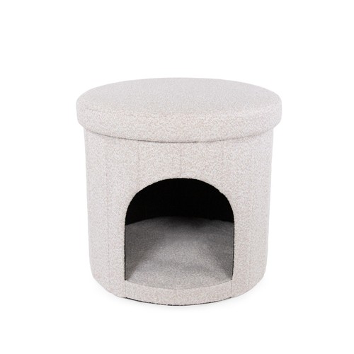 Rosewood boucle cat - cat, hideaway