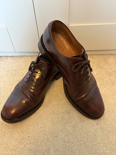 Loake 1880 oxblood burgundy - loake,