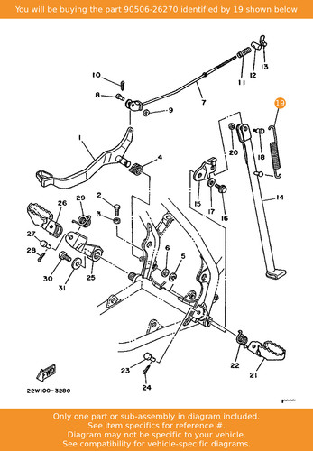 Yamaha spring tension - yamaha, spring,