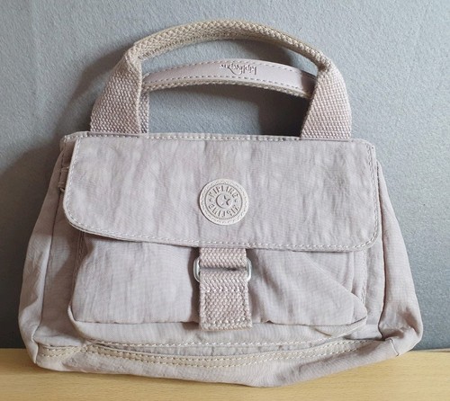 Kipling small handle beige bag - kipling,