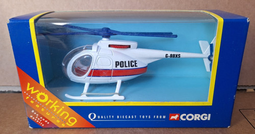 Corgi 59701 police helicopter - police,