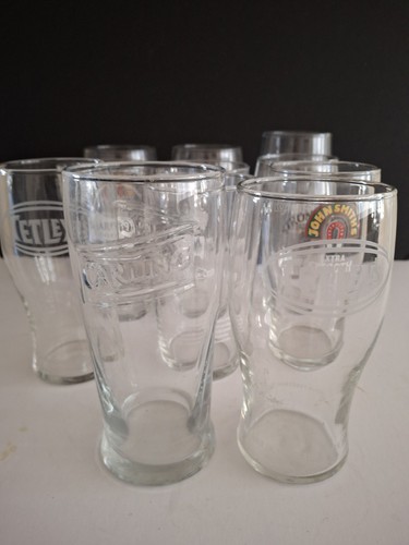 Job lot one pint glasses - of, x