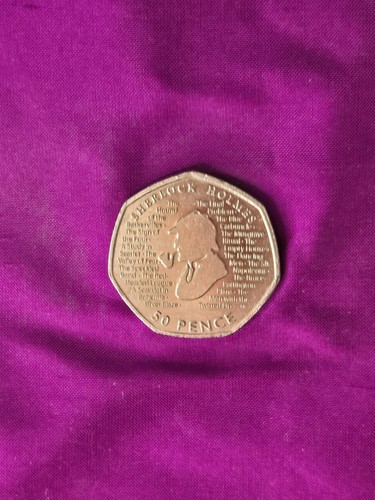 2019 sherlock holmes 50p fifty - 2019,