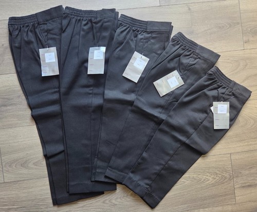 Boys black school trousers - ,