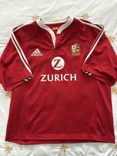 British Lions by Adidas Men's XXL Rugby Shirt 2005 New Zealand Tour