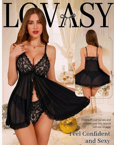 Lovasy sexy babydoll lingerie - lovasy,