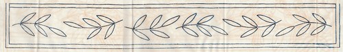 Vintage embroidery transfer - vintage,