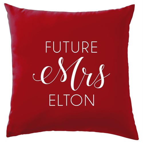 Future mrs elton cushion - future,