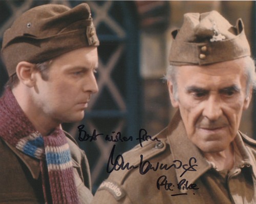 Ian lavender signed 10x8 photo - ian,