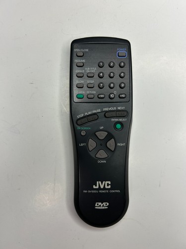 Jvc sv1000u remote control - jvc,