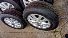 Genuine VW Transporter T6 Clayton Alloy Wheels & 215 65 16 Tyres - also fit T5