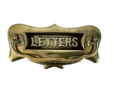 Antique Letterbox Solid Brass