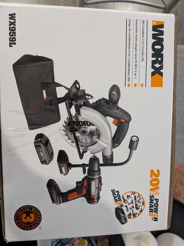 Nib worx 20v kit - worx,