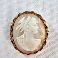 Antique Victorian Shell Cameo