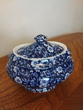 Vintage burleigh calico lidded - vintage,