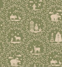 Tilda Fabric - Merry Little Christmas - Paperscenes Artichoke. Fat Quarter