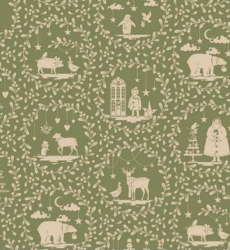 Tilda fabric merry - merry, little