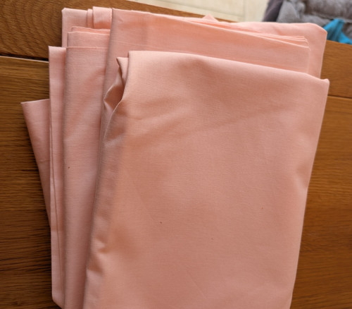 Vintage pair single peach pink - vintage,