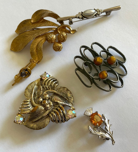 Vintage brooch joblot - joblot, bundle