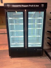 INTERLEVIN Upright DOUBLE DOOR Freezer 1200Lt-  LOW ENERGY- NEARLY NEW
