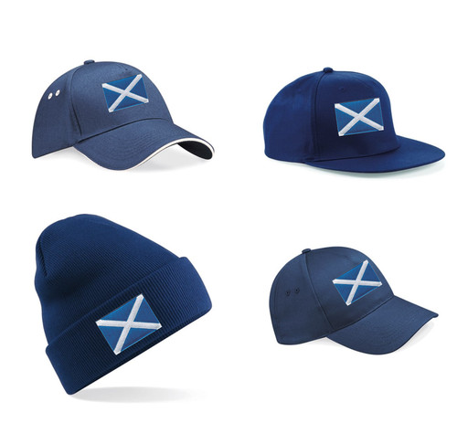 Embroidered scotland flag - embroidered,