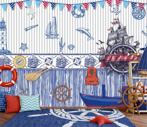 Nautical painting i3655 - 3d,