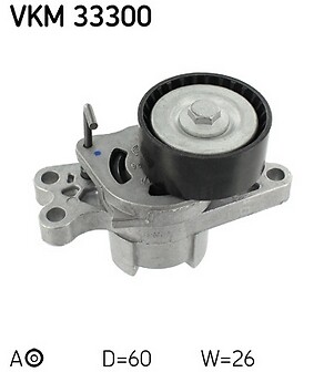 Skf tensioner pulley - skf,