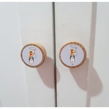 Cowboy Wardrobe Handles Drawer Handles Knobs Perfect for Upcycling Wardrobe, Che