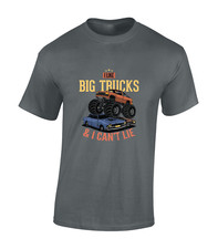 I LIKE BIG TRUCKS MENS T SHIRT