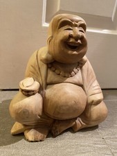 Hand Carved Suar Wood Sitting