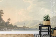 Rural Vintage Painting Scenic