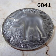 Lalique LALIQUE Brooch  Gray