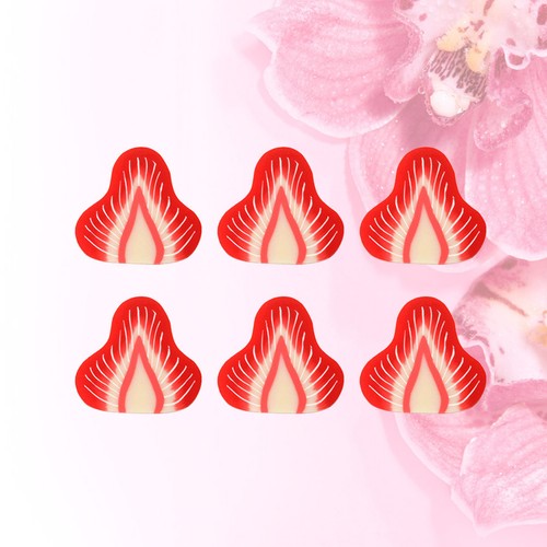 Pcs faux strawberries fake - pcs,